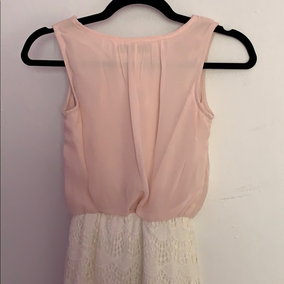 Pink and white lace Crystal Doll dress from Macy’s - Picture 4 of 4